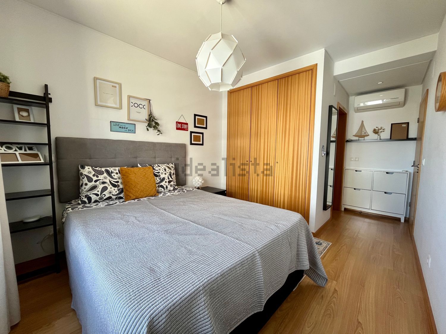 出租公寓 t3在Rua Engenheiro Cunha Leal, 36 - 卧室