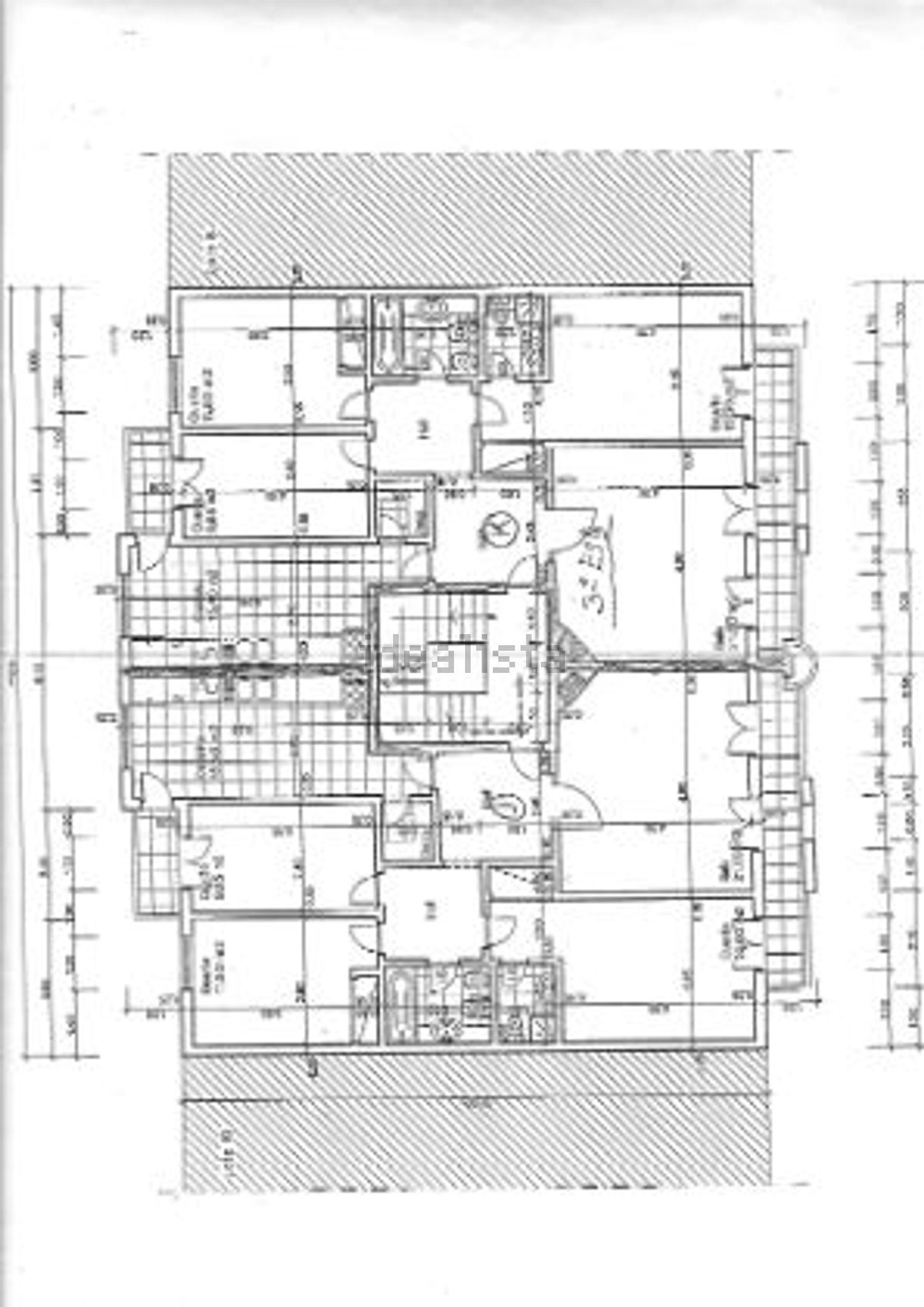 公寓 t3出售在Rua Luís de Camões, 9 - 平面图