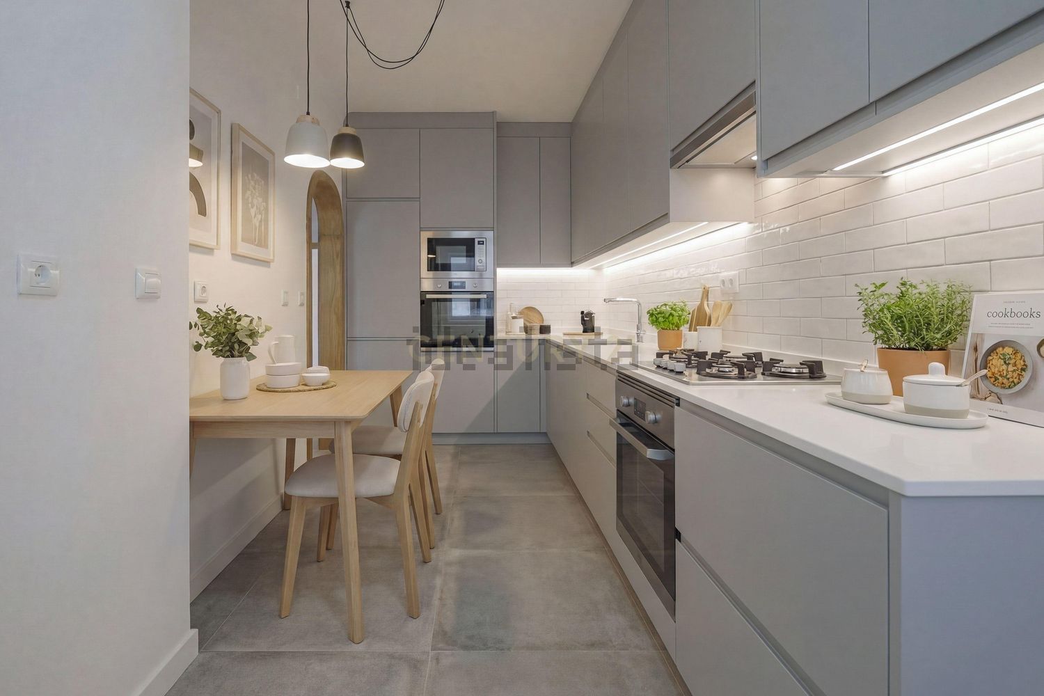 公寓 t2出售在Rua Luís de Camões, 14 - 厨房