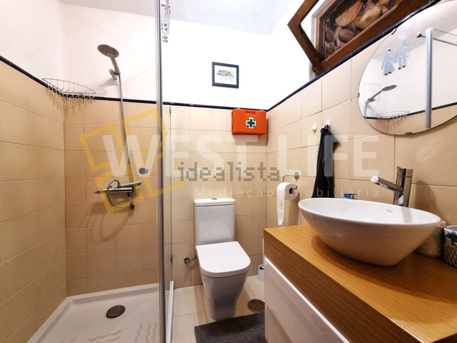出租小楼房或独栋别墅在Barreiralva - Póvoa de Cima - 卫生间