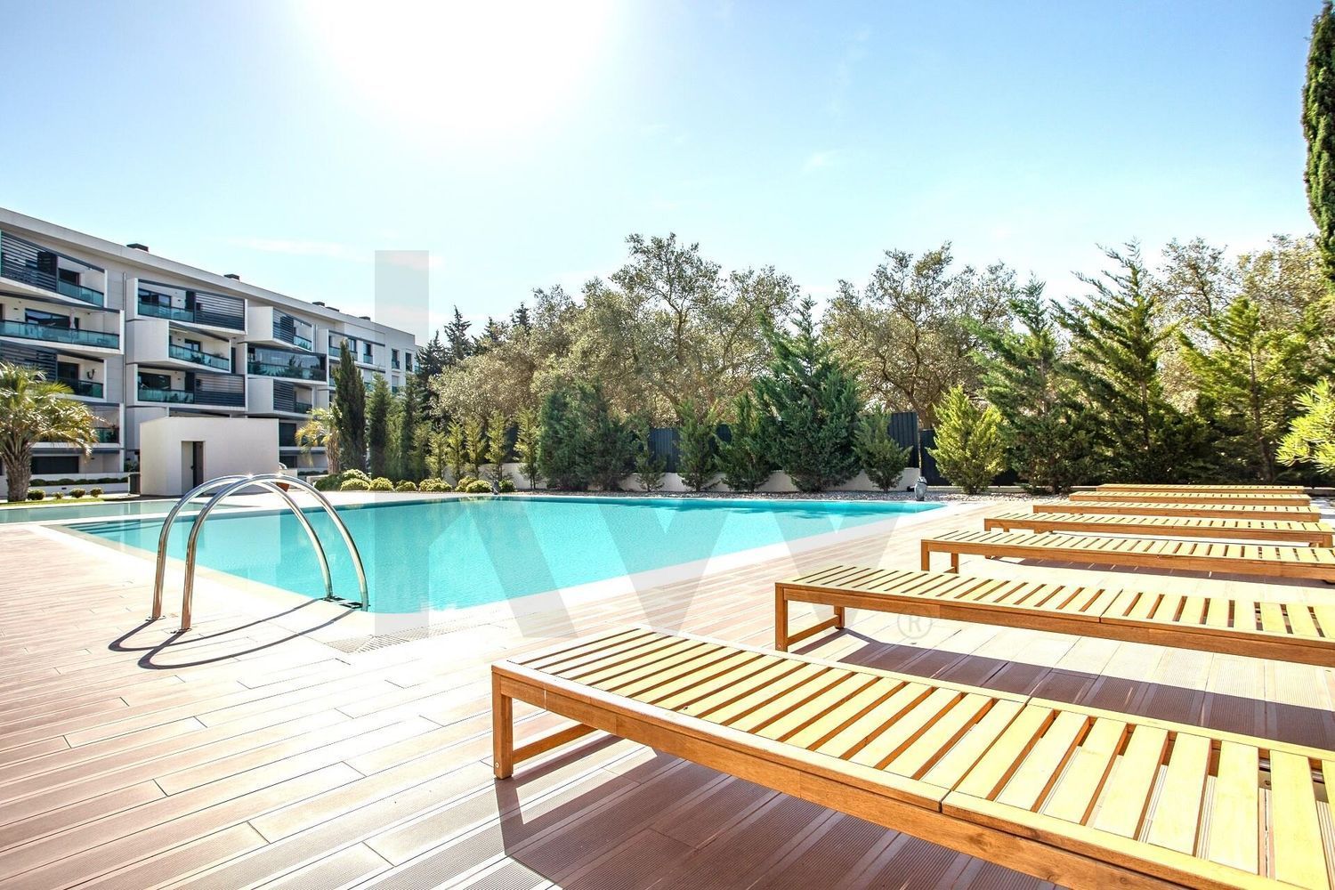 出租公寓 t2在Rua das Flores s/n - 游泳池