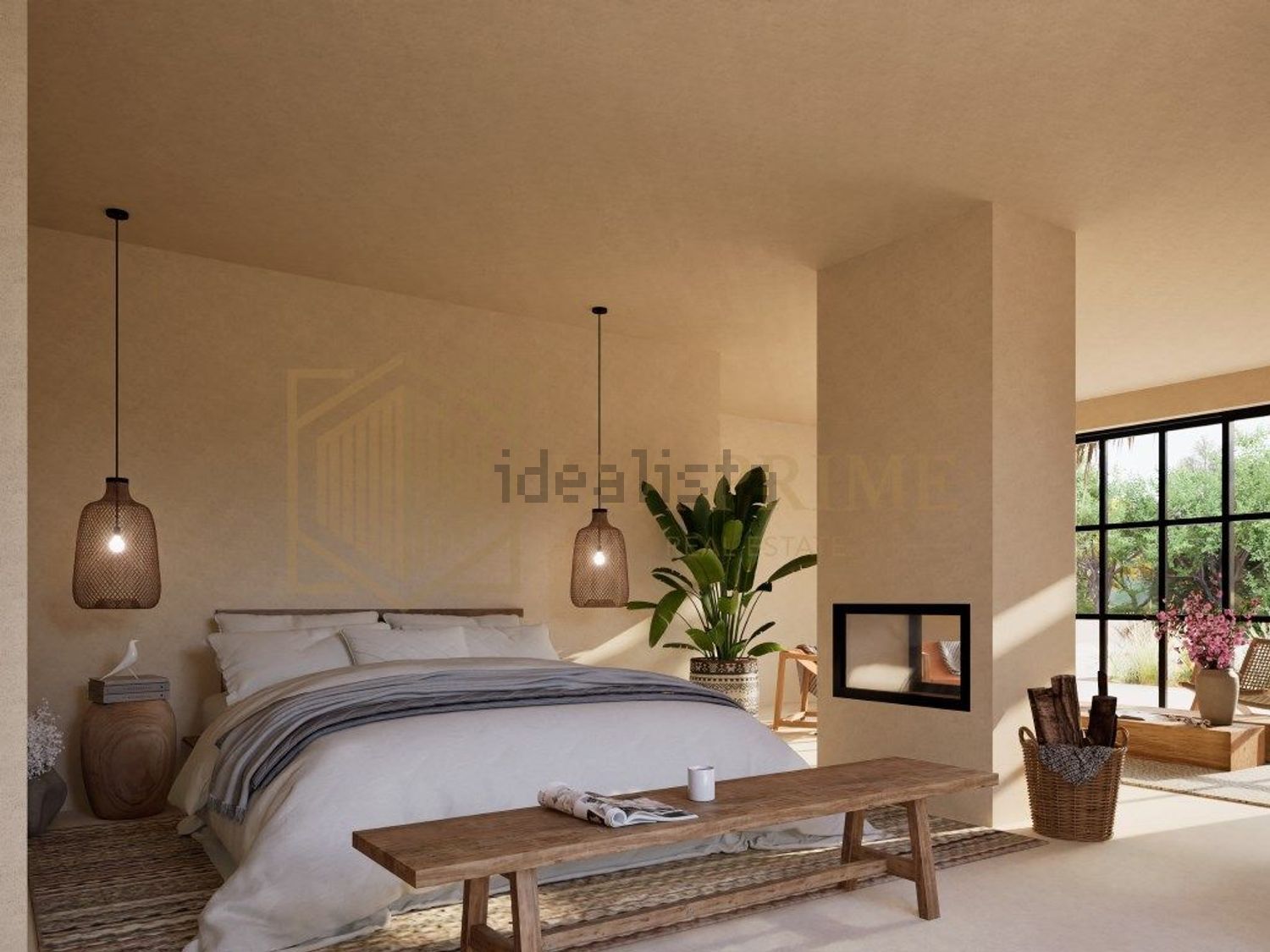 小楼房或独栋别墅出售在Melides - 客厅