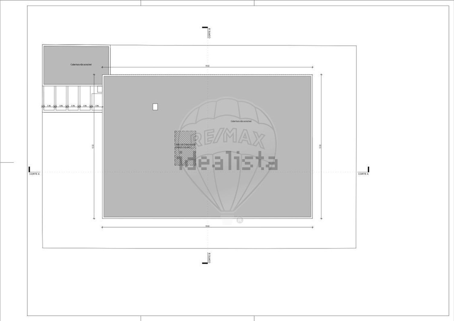 小楼房或独栋别墅出售在Rua Aquilino Ribeiro - 平面图