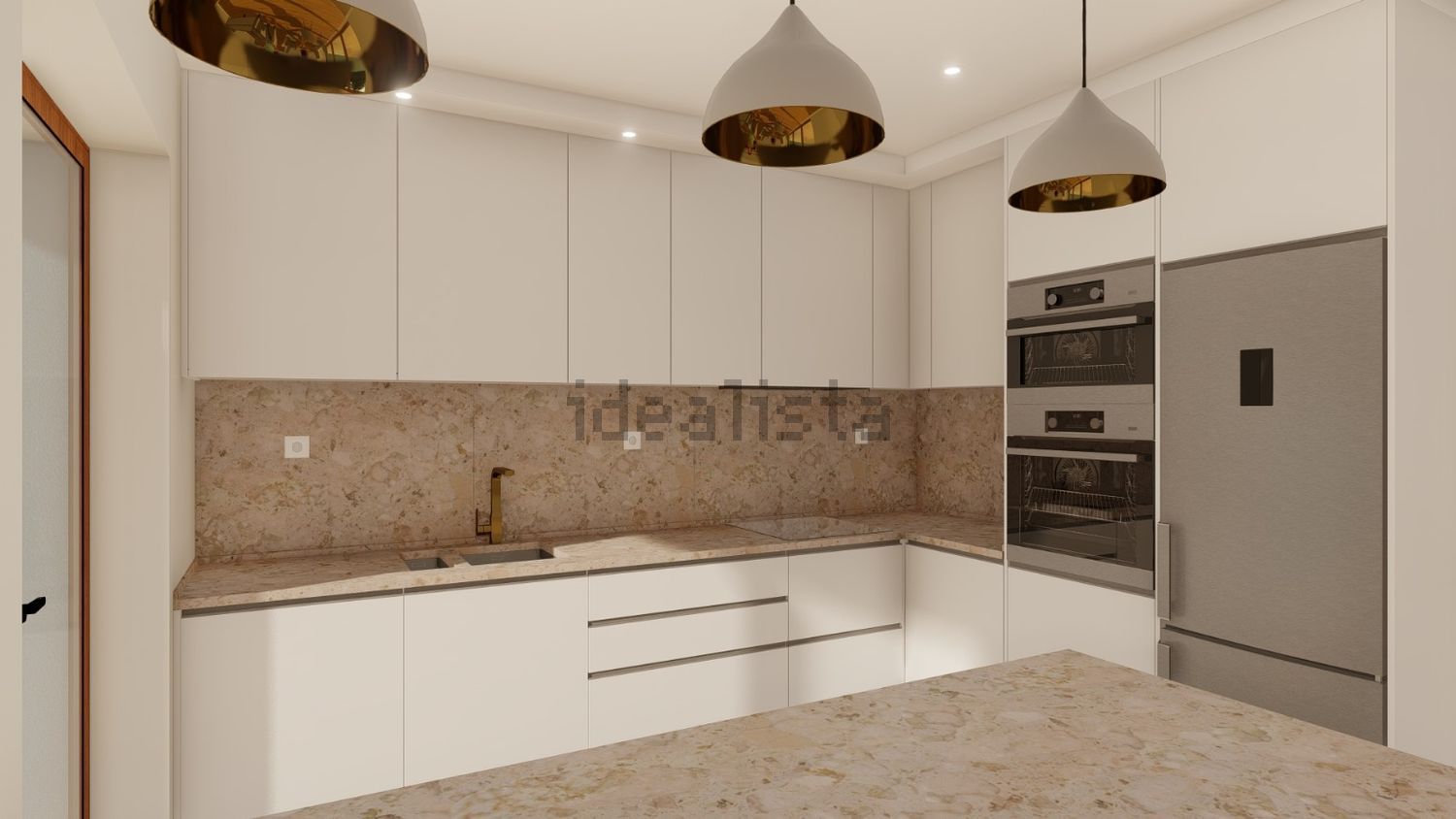 公寓 t2出售在Avenida José Antunes, 14 - 厨房