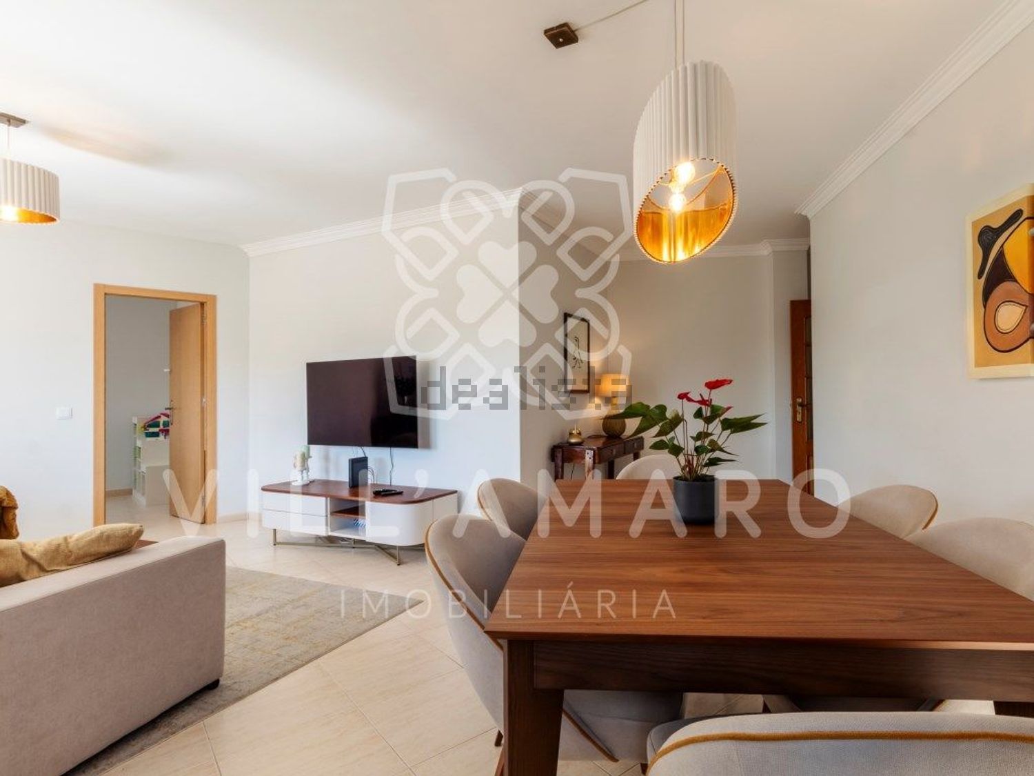 公寓 t3出售在Rua Padre Alfredo Fernandes de Brito - 客厅