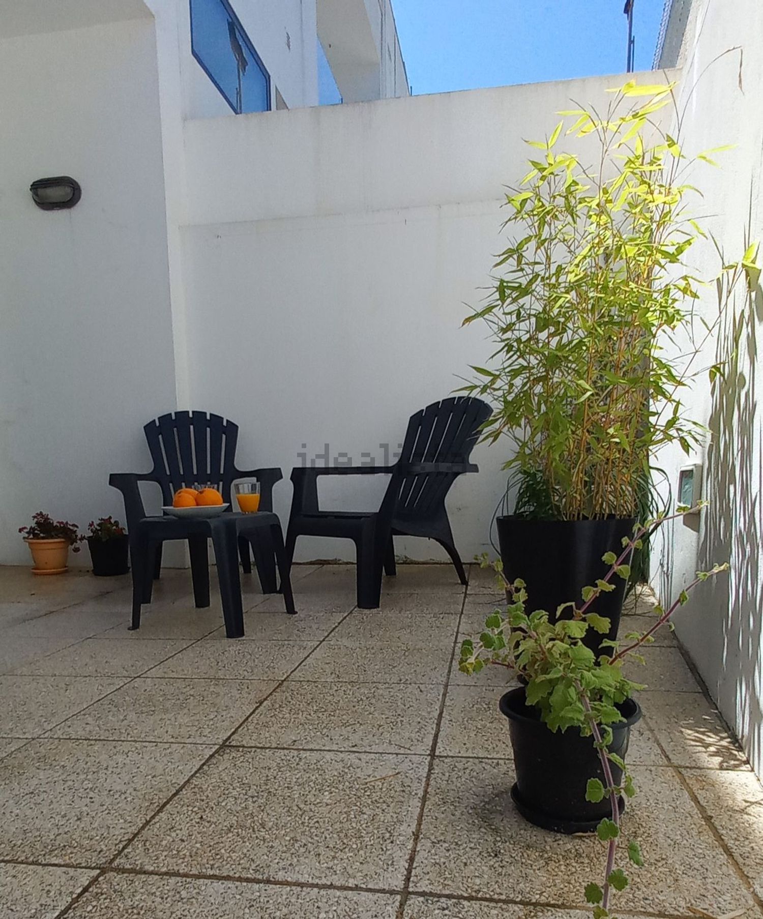 出租联排别墅在Rua Pôr do Sol, 18 - 院子