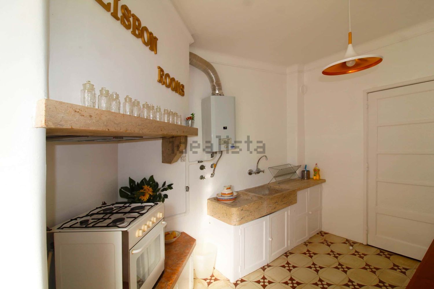 出租房间在Rua Leite de Vasconcelos, 77 - 厨房