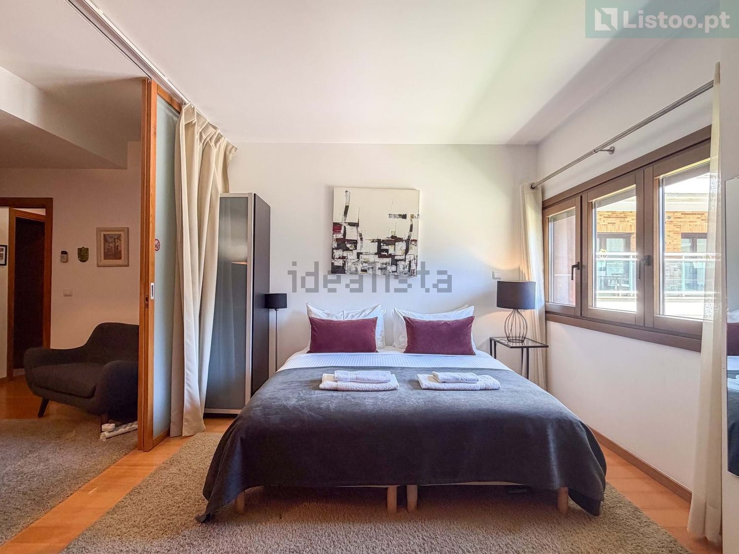 公寓 t2出售在Rua Manuel Teixeira Gomes - 卧室