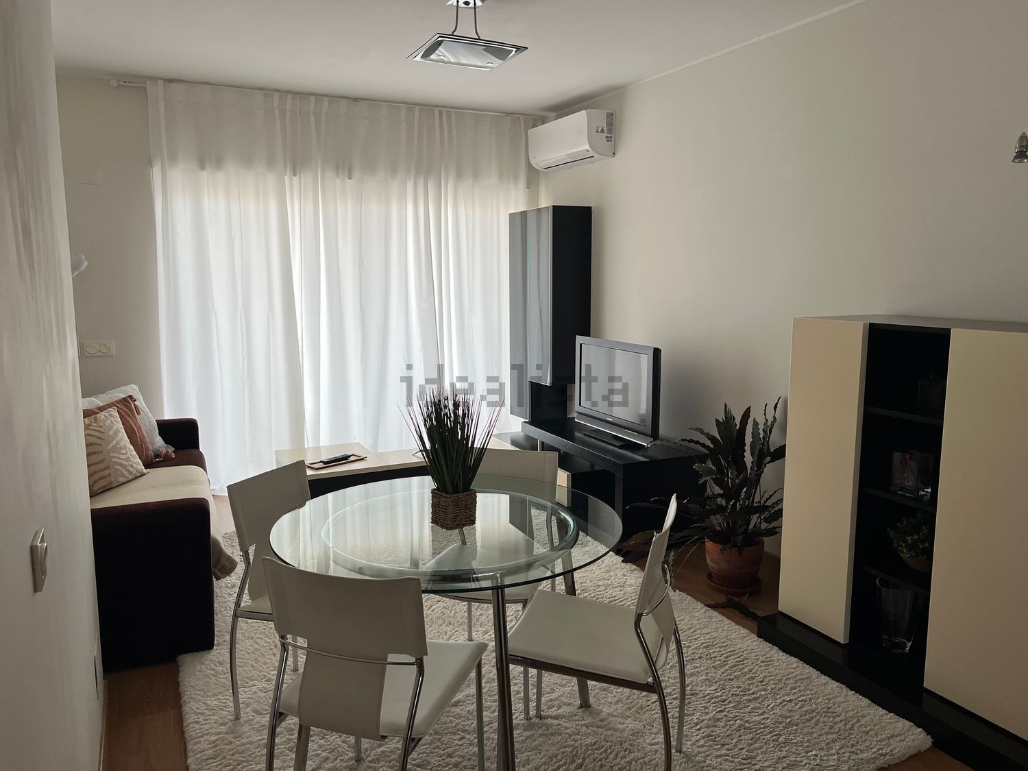 出租公寓 t1在Rua Comandante Cousteau, 17 - 客厅