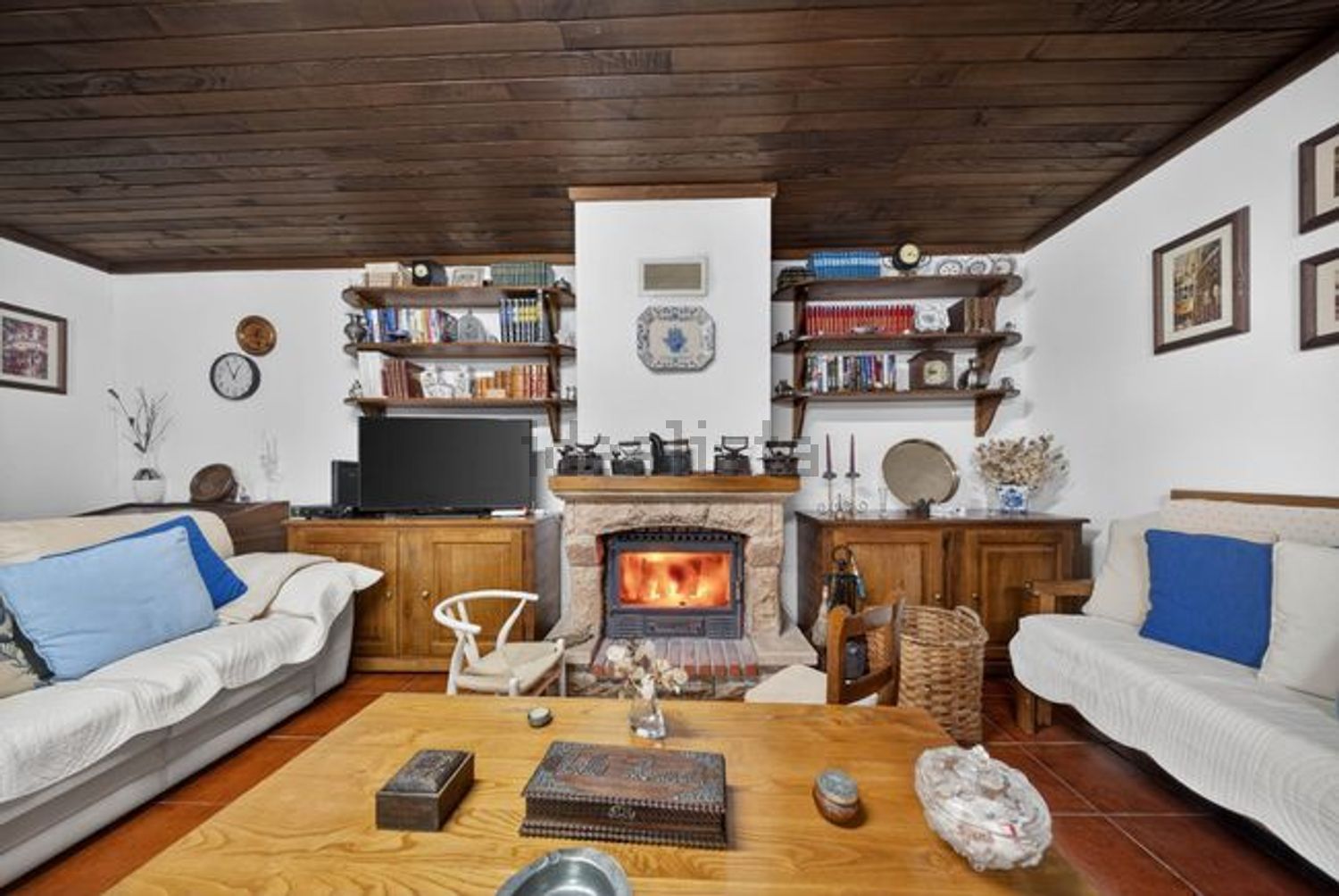 小楼房或独栋别墅出售Sobreiros s/n - 客厅