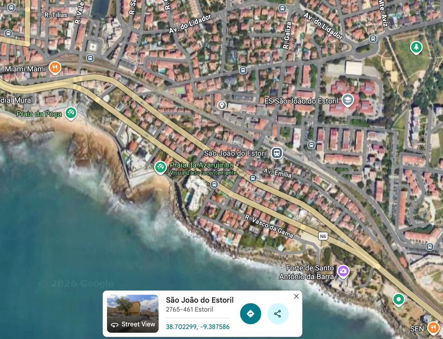 出租房间在Rua Afonso de Albuquerque, 141 - 周边