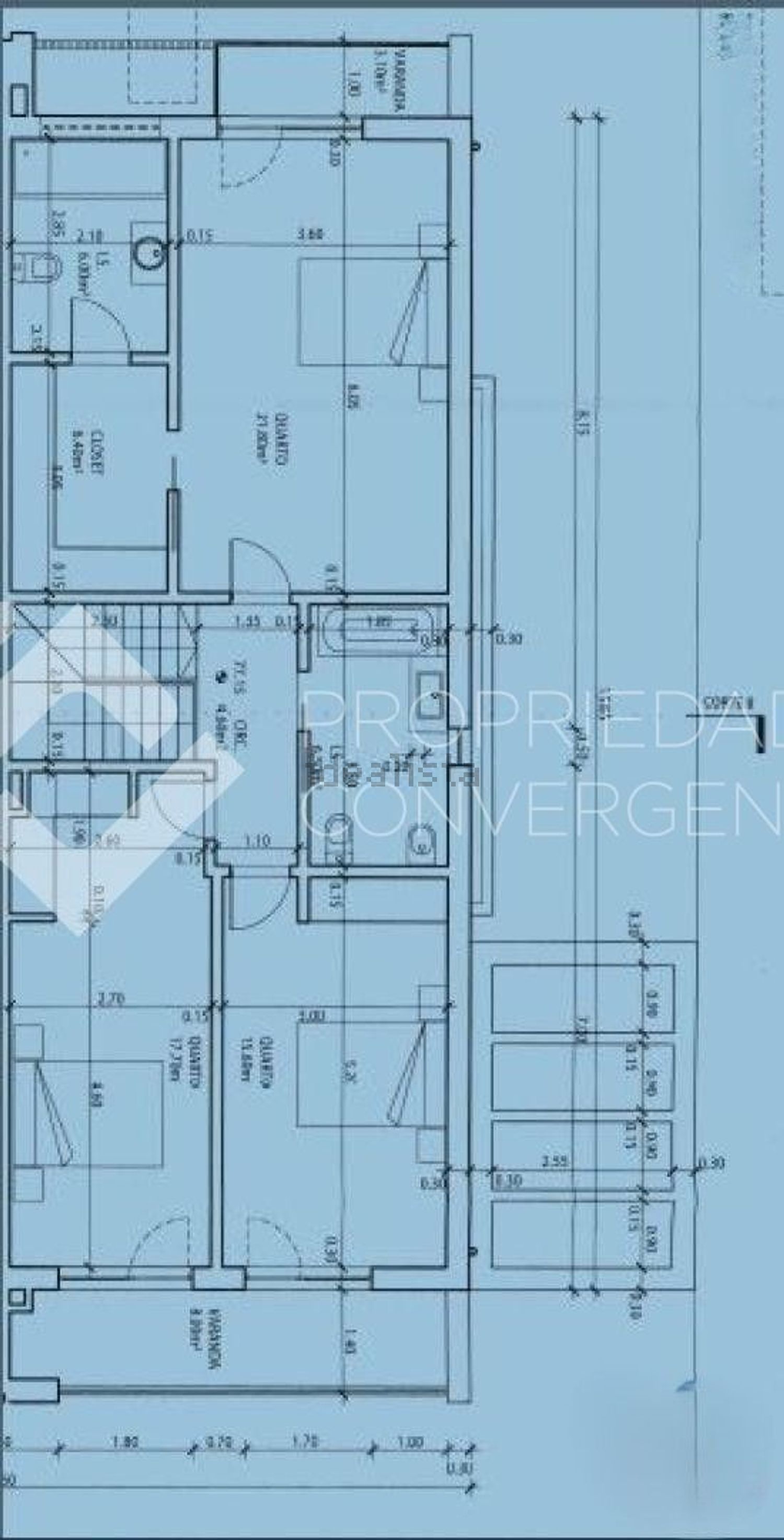 双拼别墅出售在Centro - 平面图