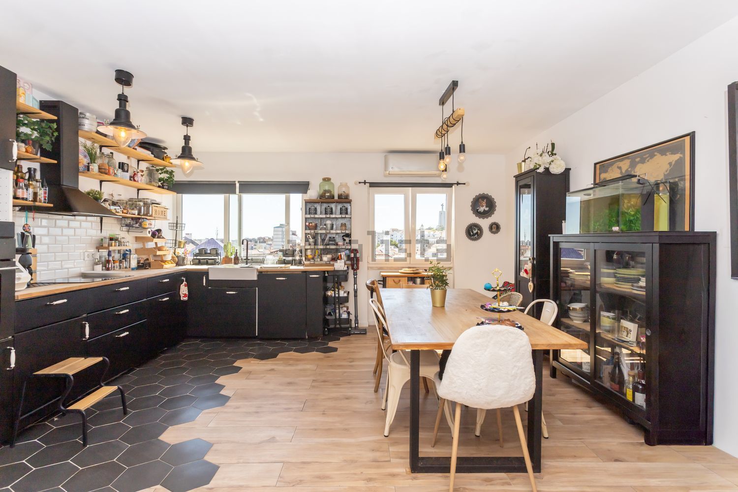 复式公寓出售在Largo 1º de Maio - 客厅