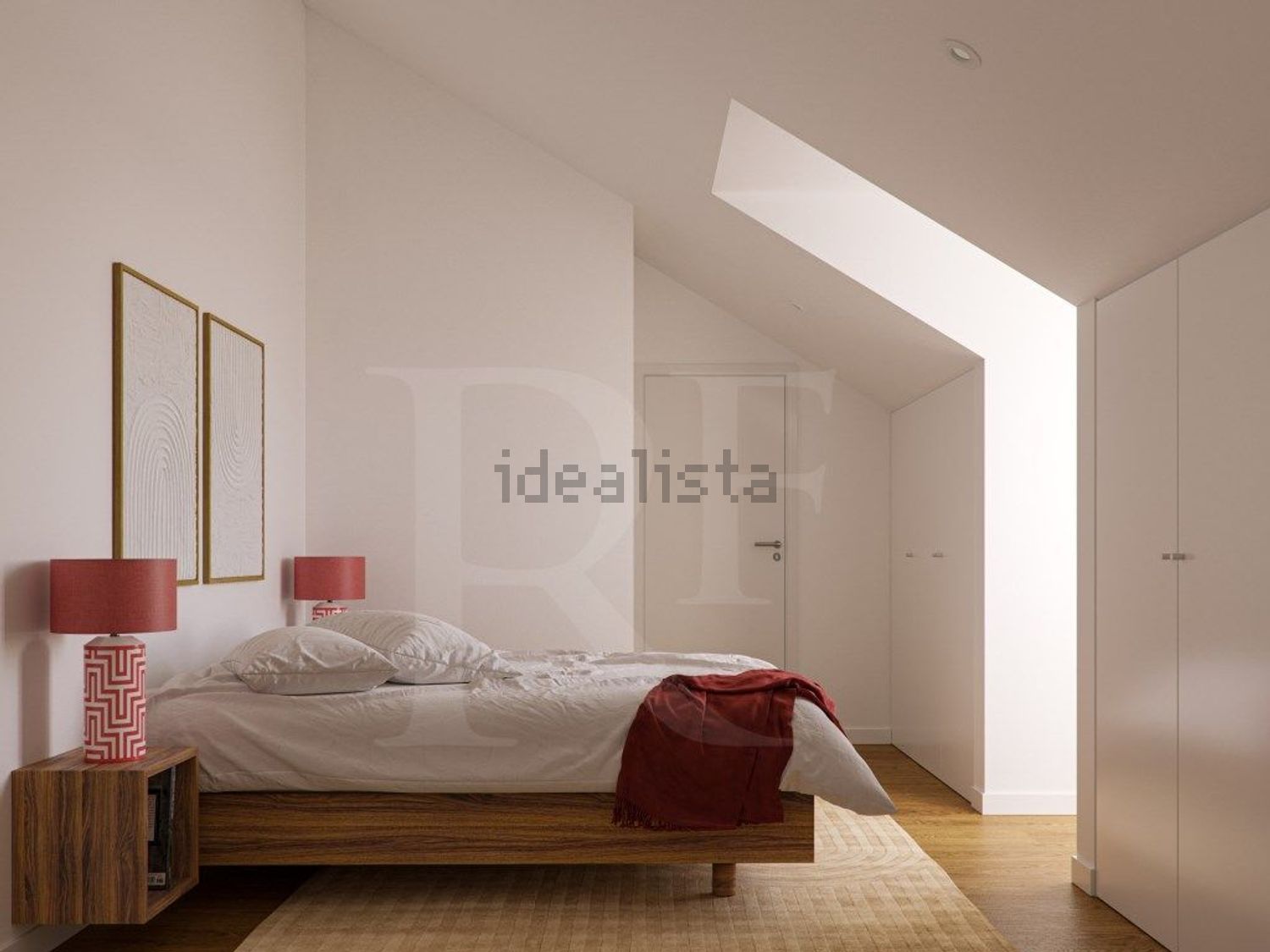 公寓 t2出售在Bairro dos Actores - Barão Sabrosa - 卧室