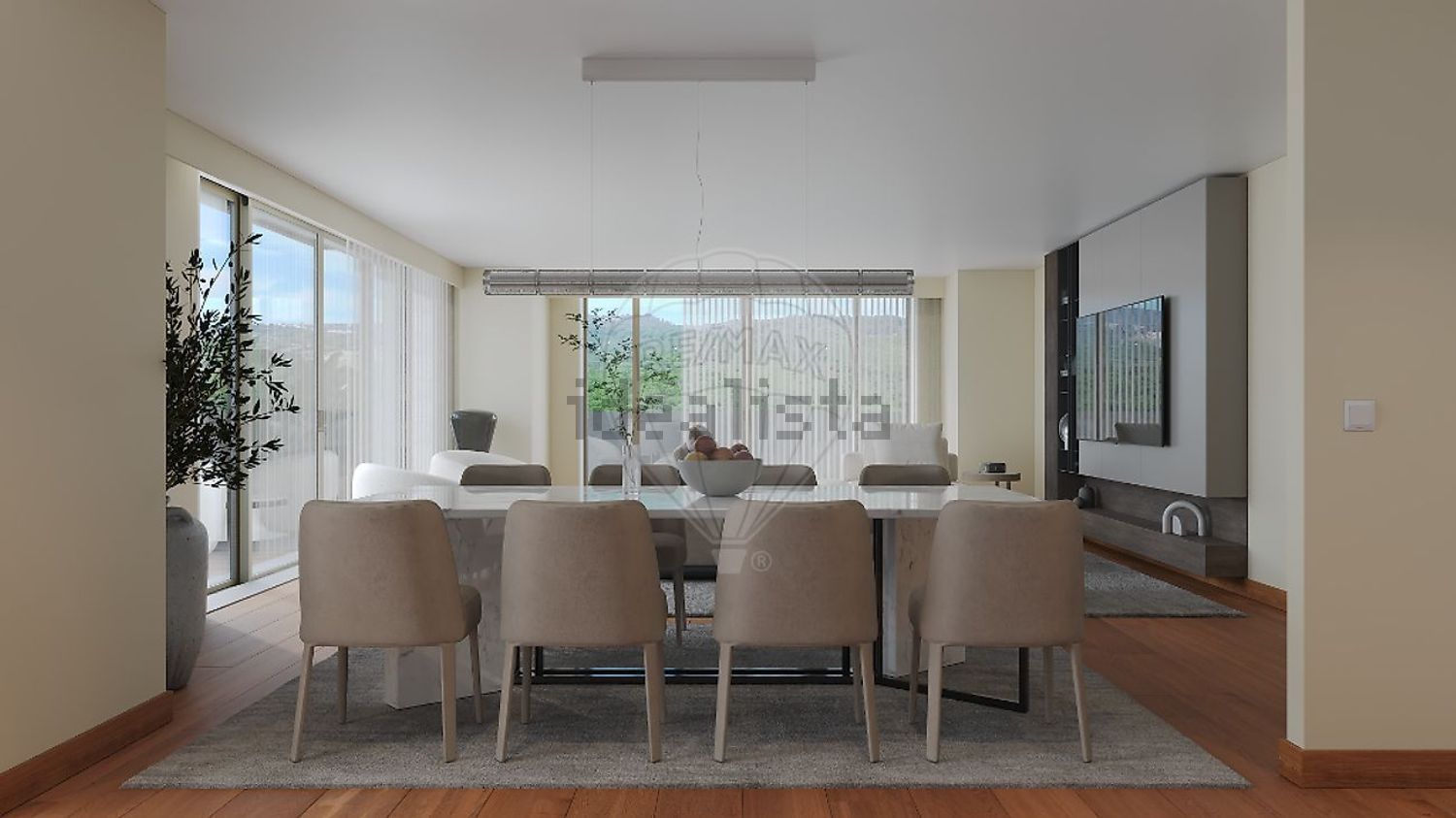 公寓 t3出售在Vialonga - 客厅