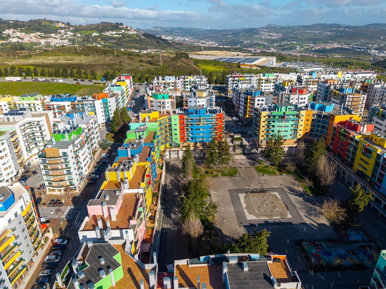 出租公寓 t2在Avenida Amália Rodrigues, 11 - 视线