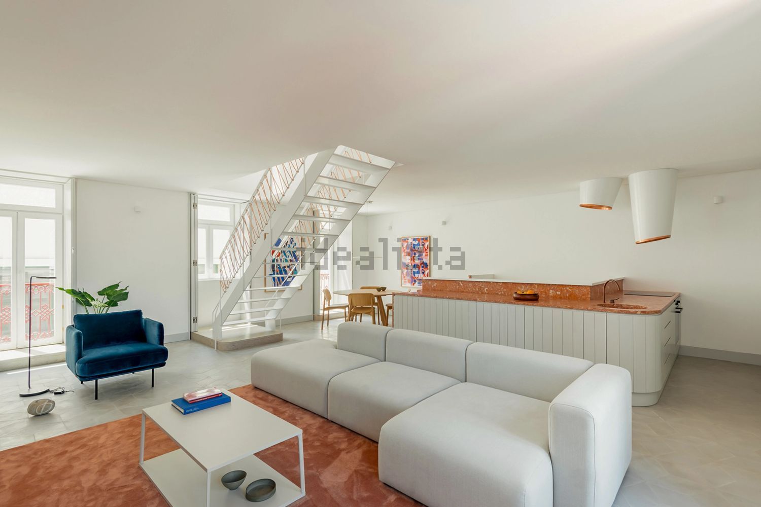 出租复式公寓Escadinhas do Marquês de Ponte de Lima - 客厅