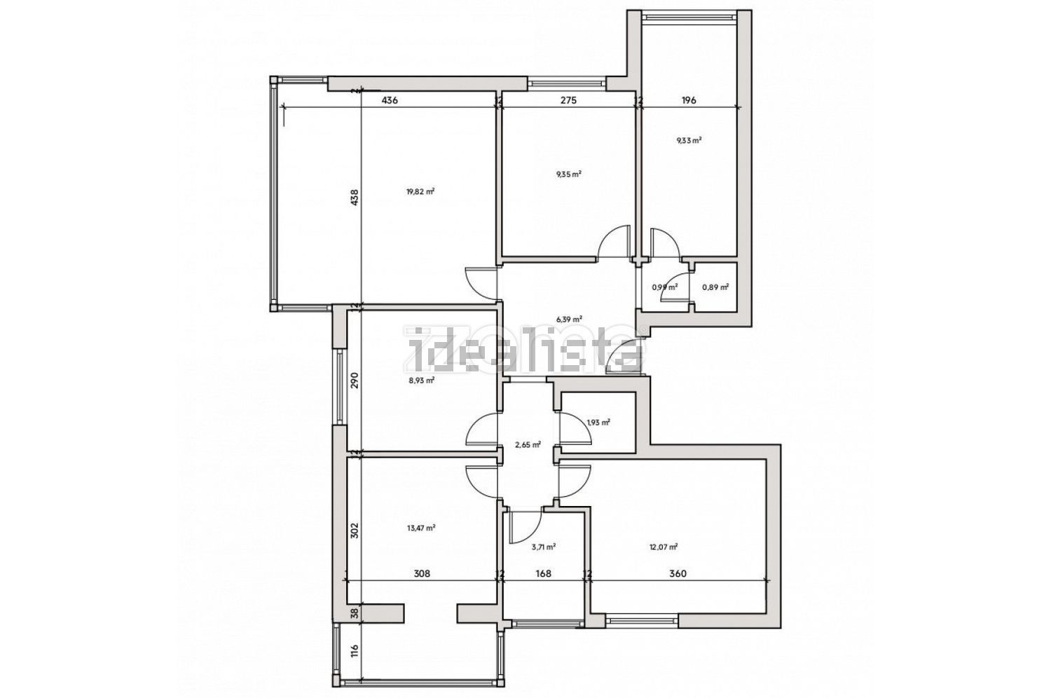 公寓 t4出售在Reboleira - 平面图
