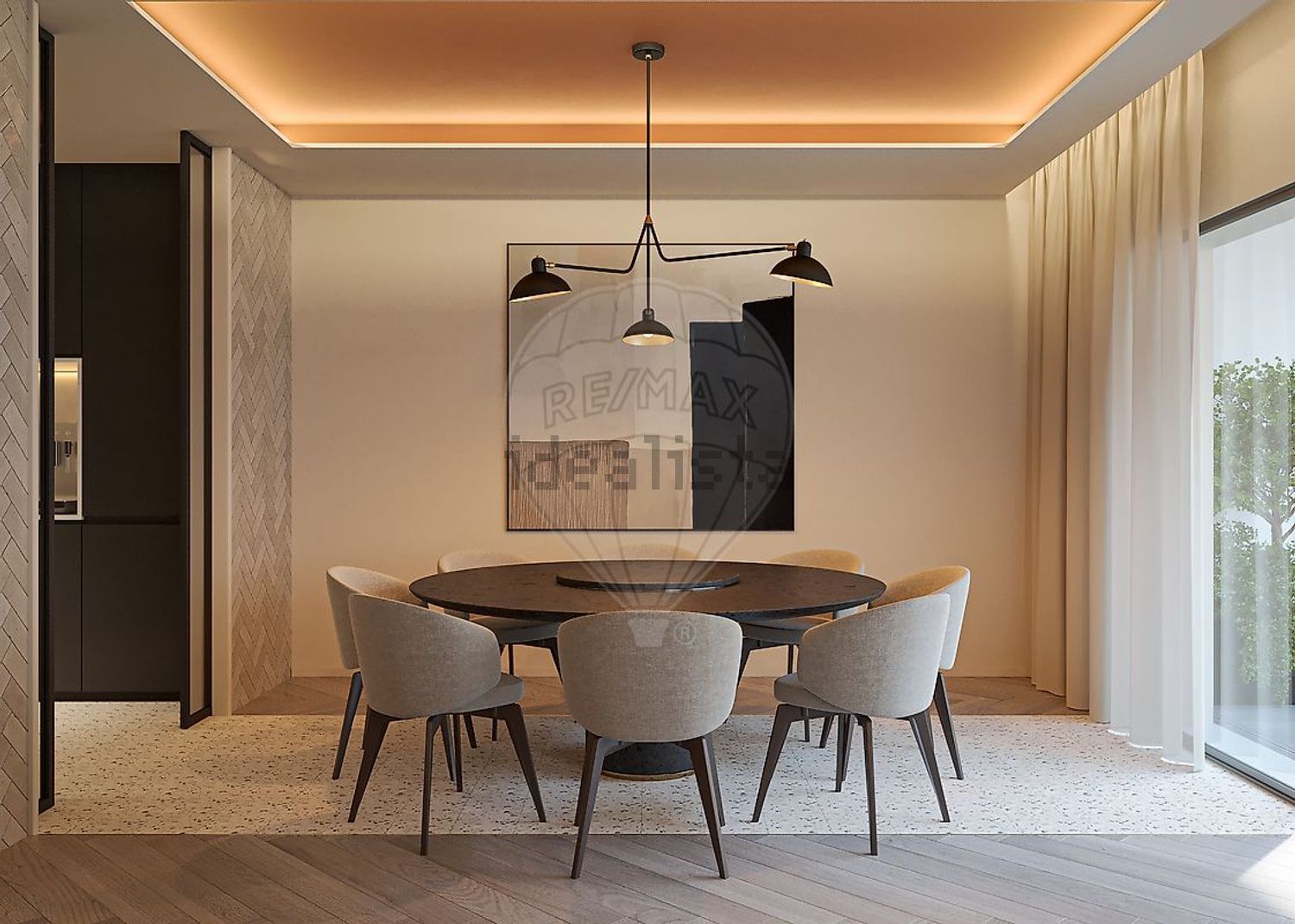 公寓 t3出售在Rua Armando Caldas - 客厅