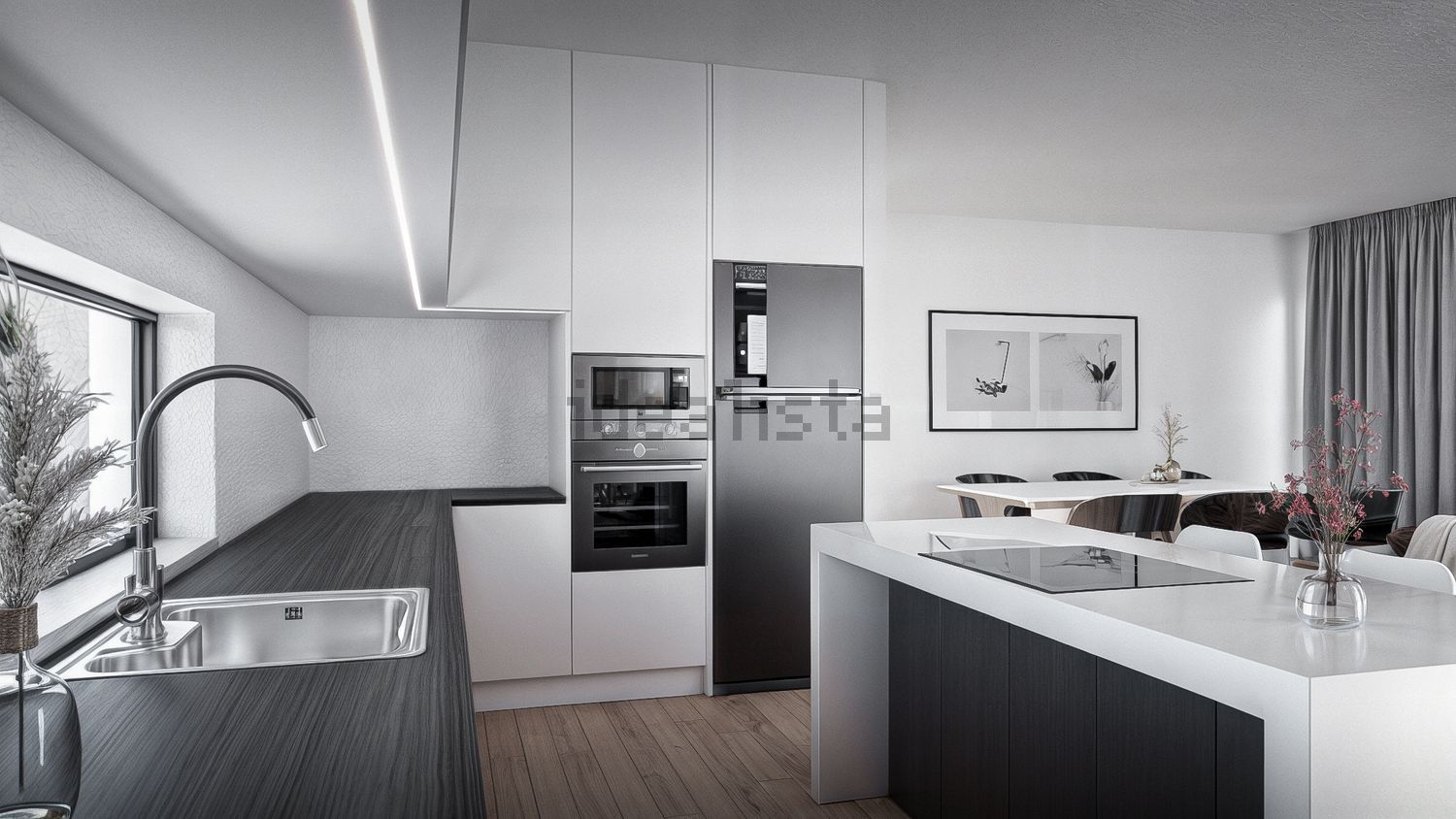 小楼房或独栋别墅出售Casal Pinheiro, 1 - 厨房