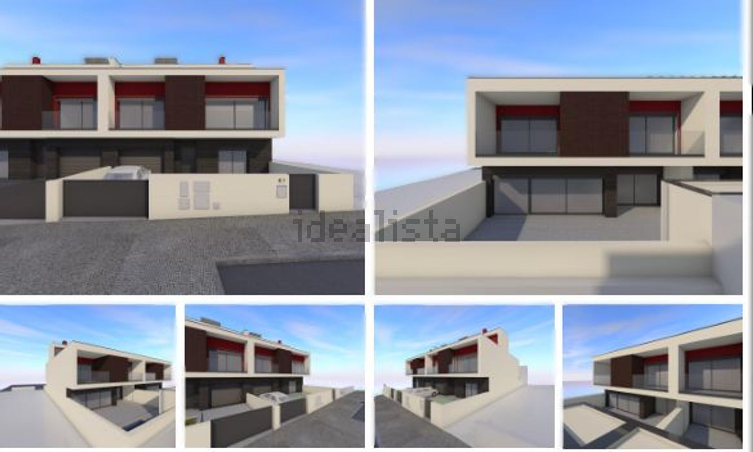 双拼别墅出售在Rua 11 de Março s/n - 平面图