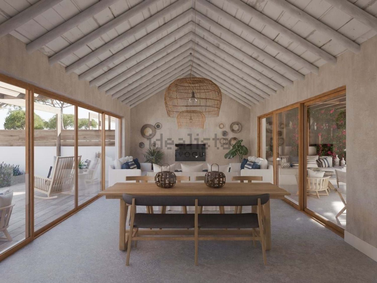 小楼房或别墅出售在Comporta - 客厅