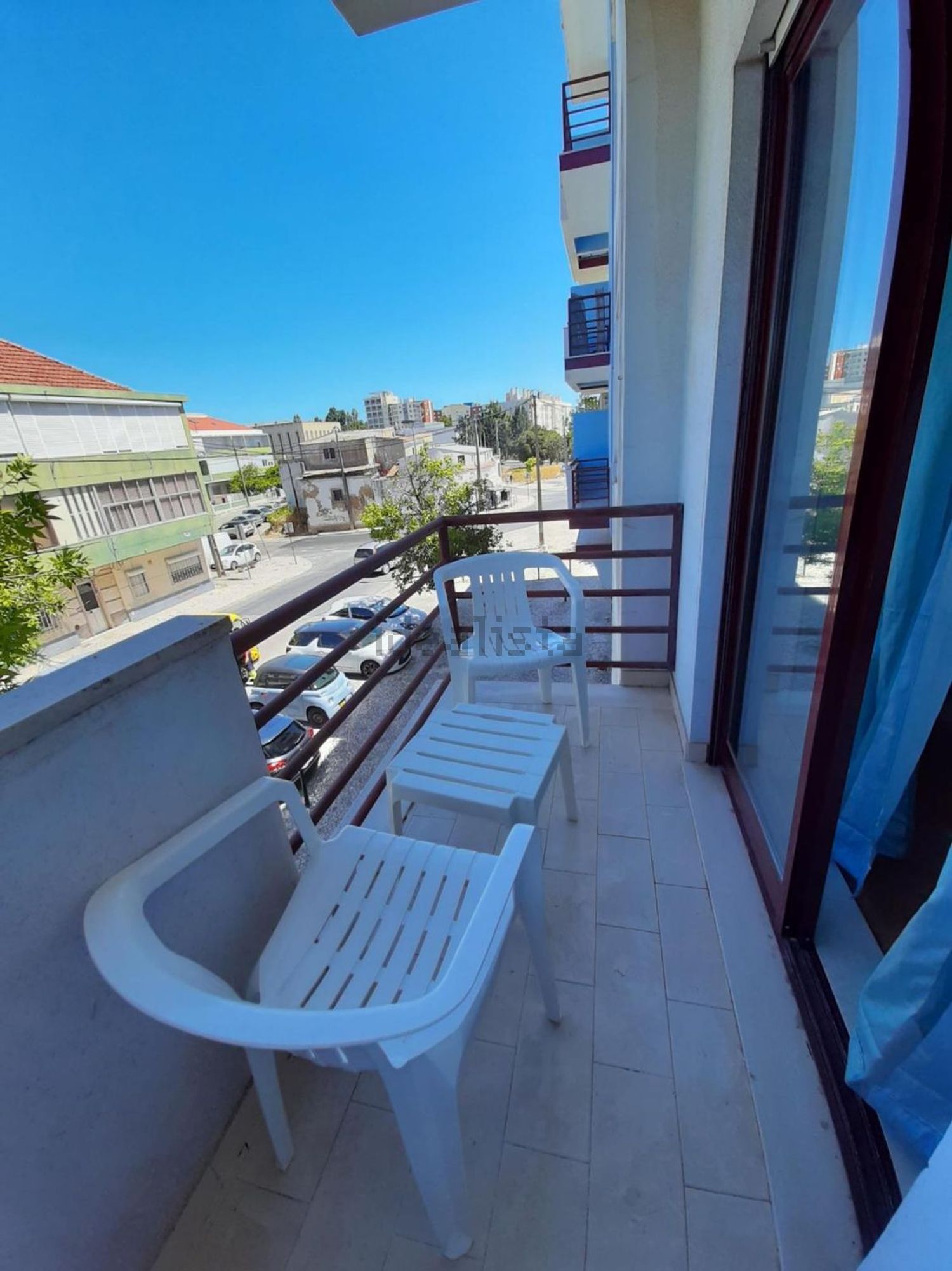 出租房间在Rua do Facho - 阳台