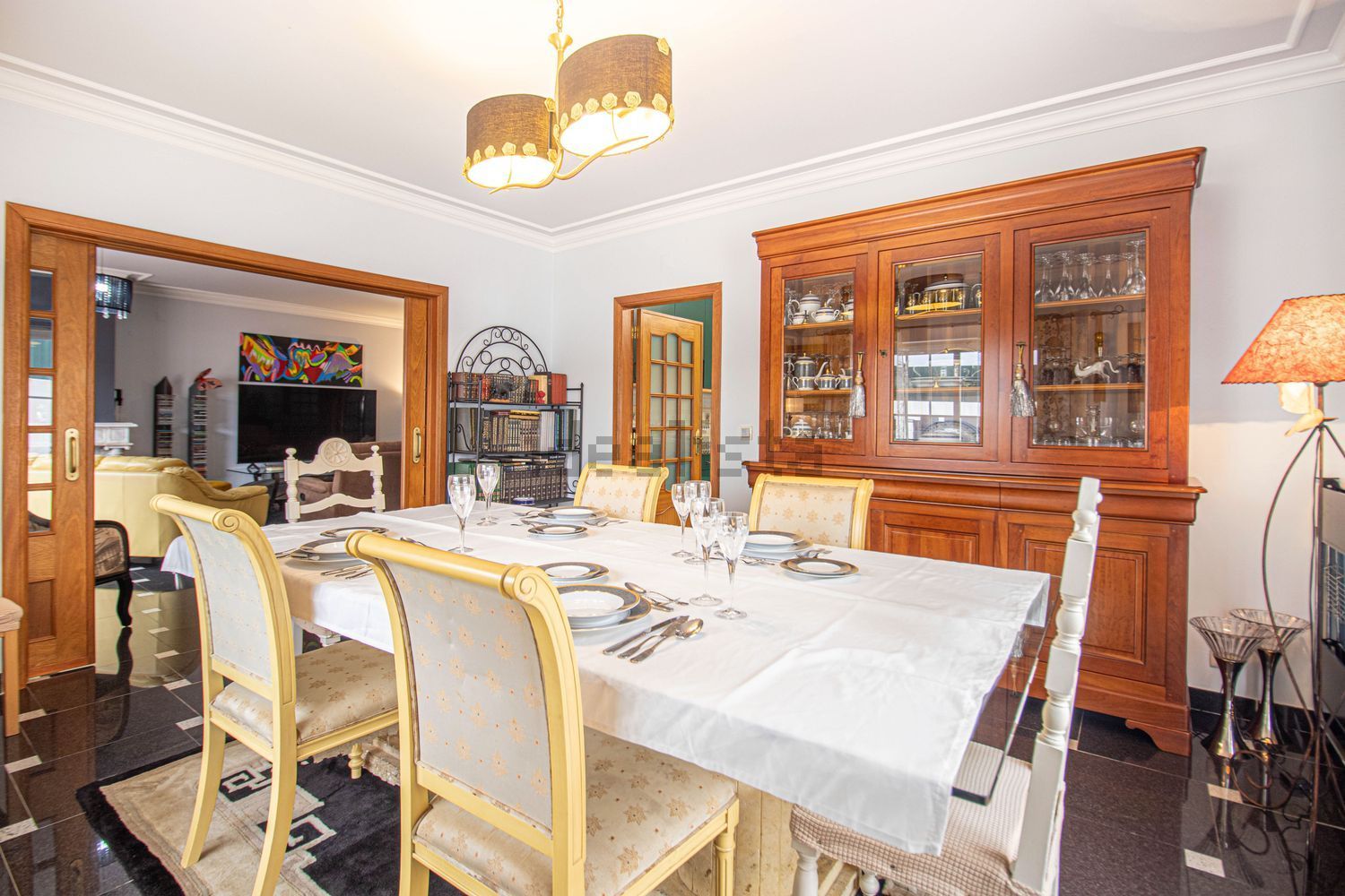 双拼别墅出售在Rua Primeiro de Maio, 3 - 餐厅