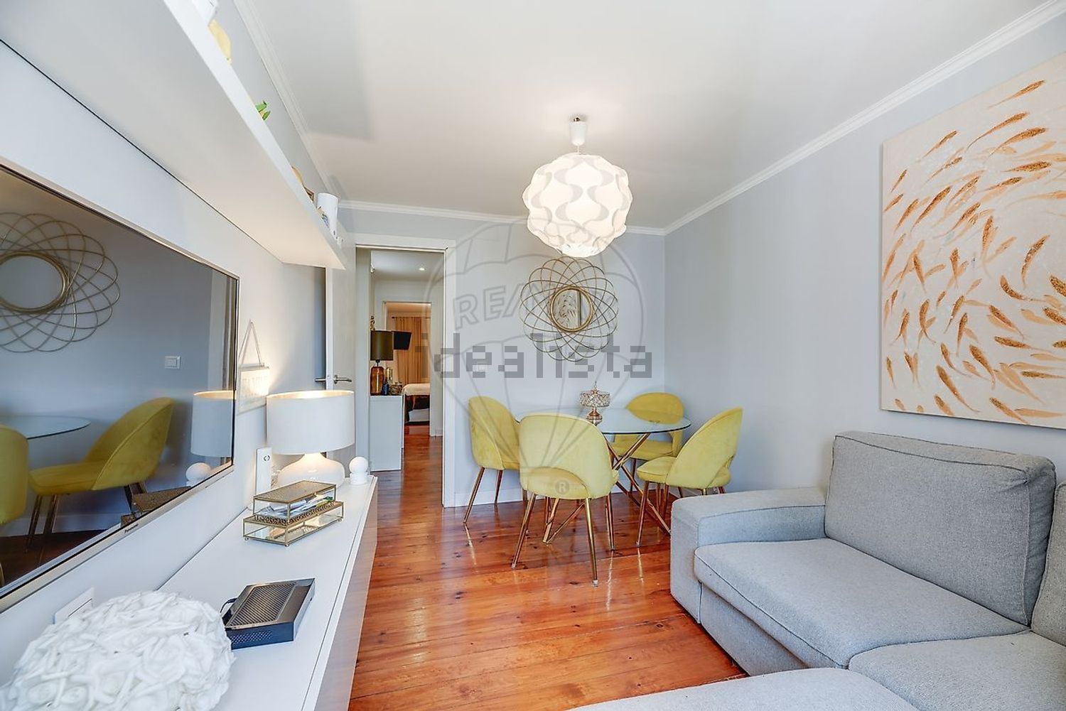 公寓 t2出售在Rua de Santa Marinha - 客厅