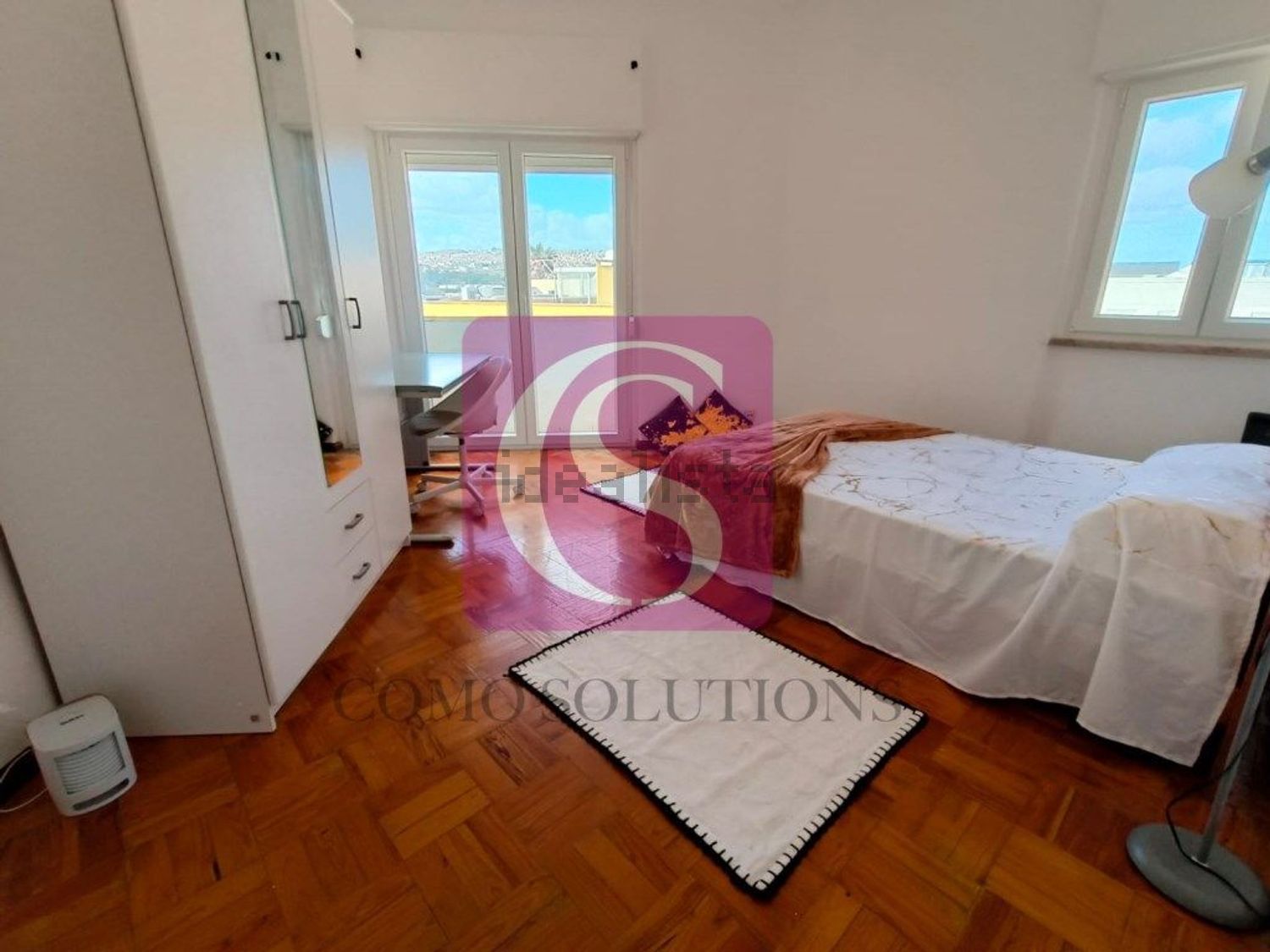 出租公寓 t1在Rua Santo Eloy, 37 - 卧室