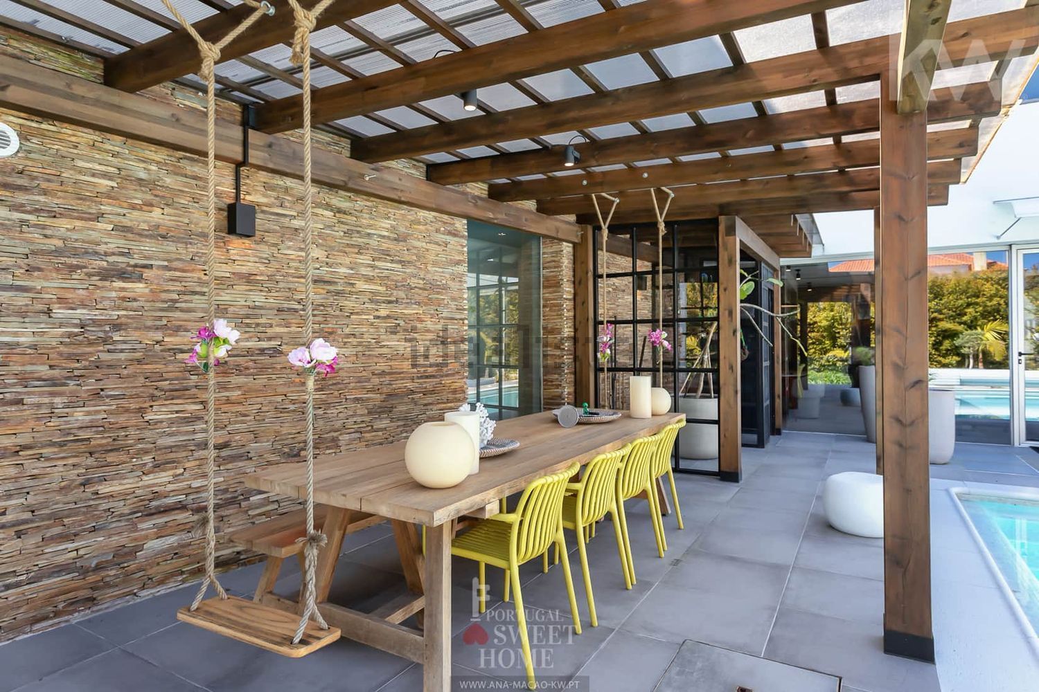 小楼房或独栋别墅出售在Beloura - Penha Longa - 游泳池