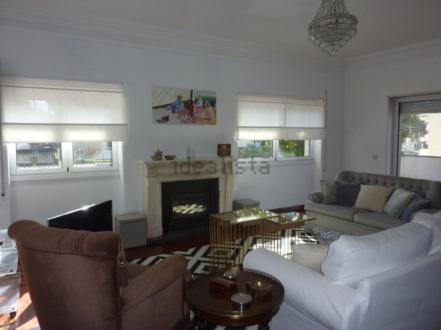 出租小楼房或独栋别墅在Centro de Cascais - 客厅