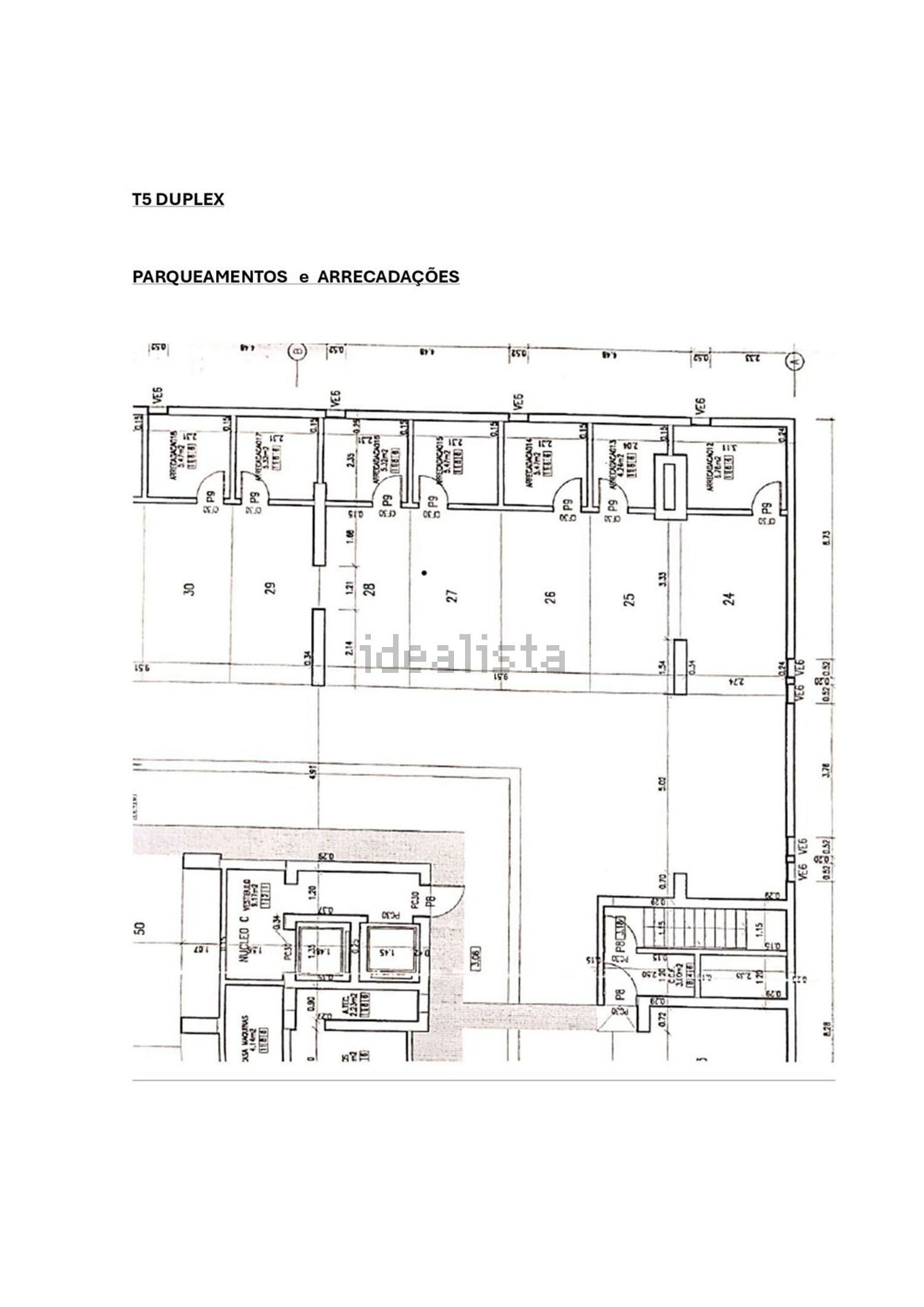 复式公寓出售在Rua da Ilha dos Amores - 平面图