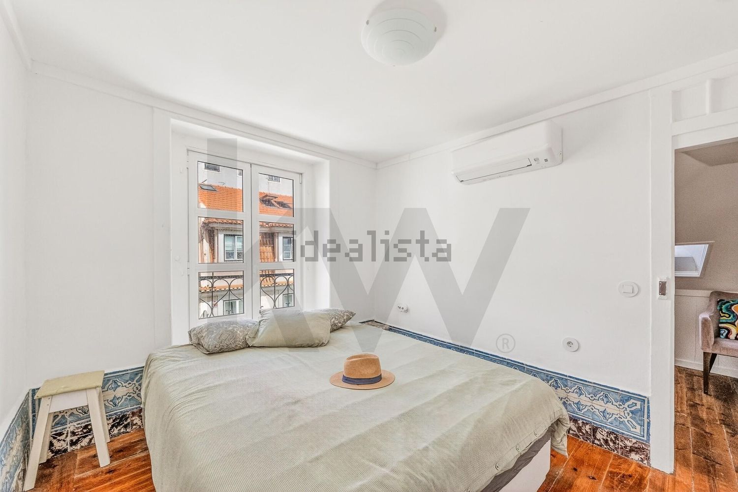 出租公寓 t1在Rua da Assunção s/n - 卧室