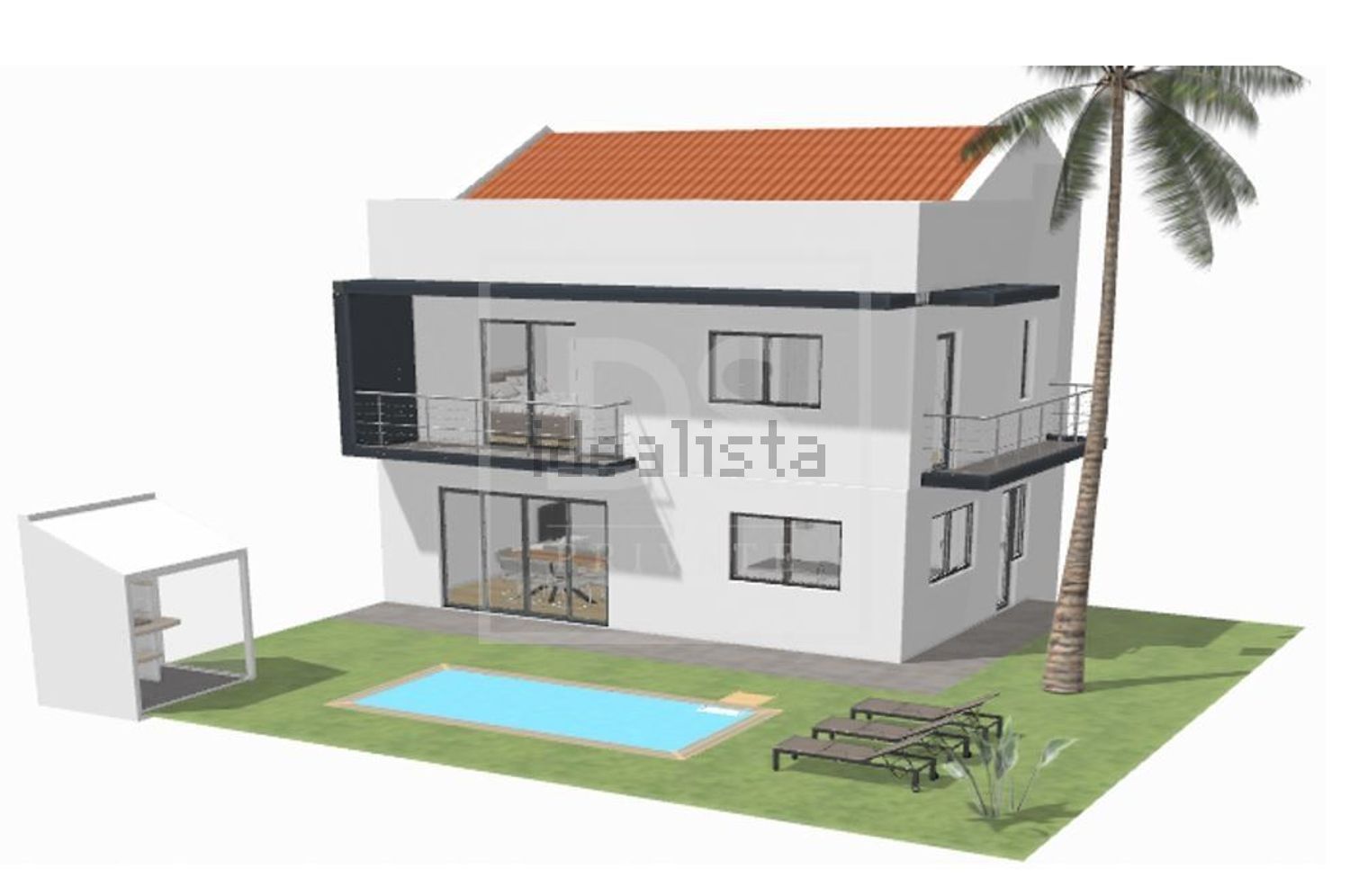 小楼房或独栋别墅出售在Santa Iria de Azoia - São João da Talha - Bobadela - 平面图