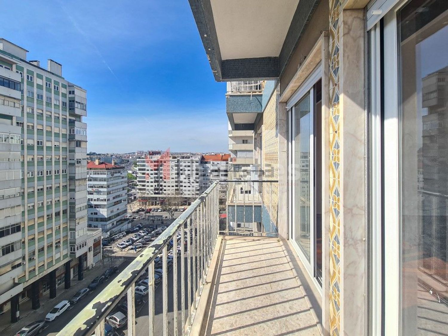 出租公寓 t4在Rua Manuel Ferreira de Andrade - 露台