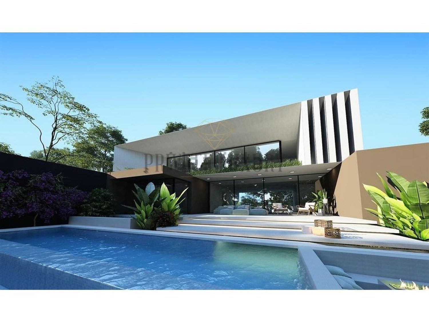 小楼房或独栋别墅出售在Herdade da Aroeira - 游泳池