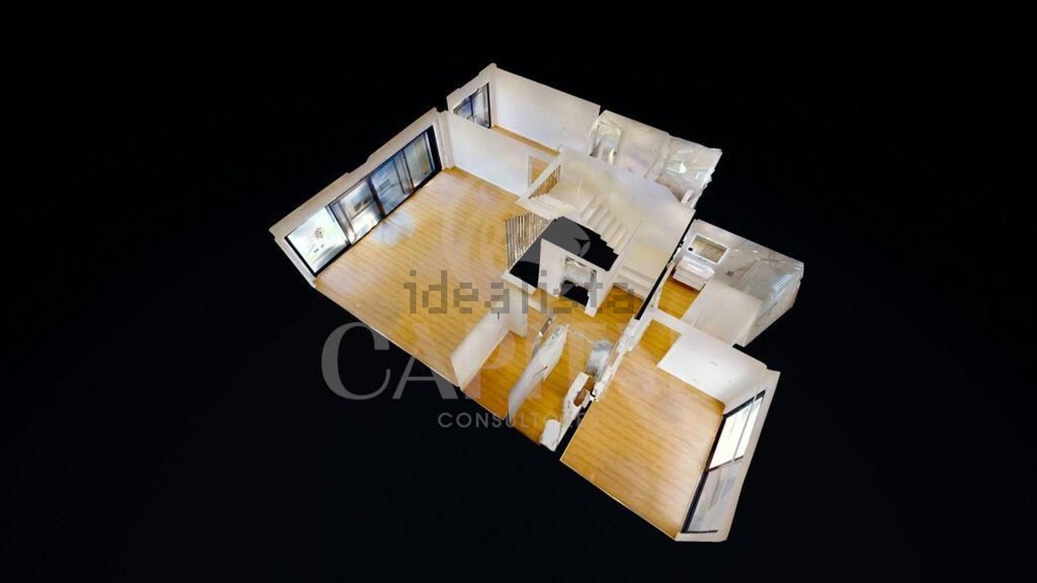 小楼房或独栋别墅出售在Rua da Calheta - 平面图