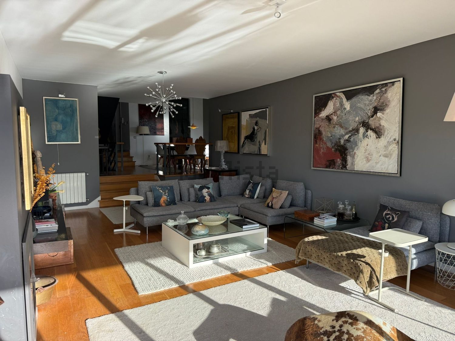 出租双拼别墅在Rua do Bocal - 客厅