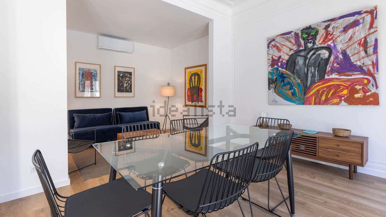 出租公寓 t2在Rua Afonso Annes Penedo, 14 - 客厅