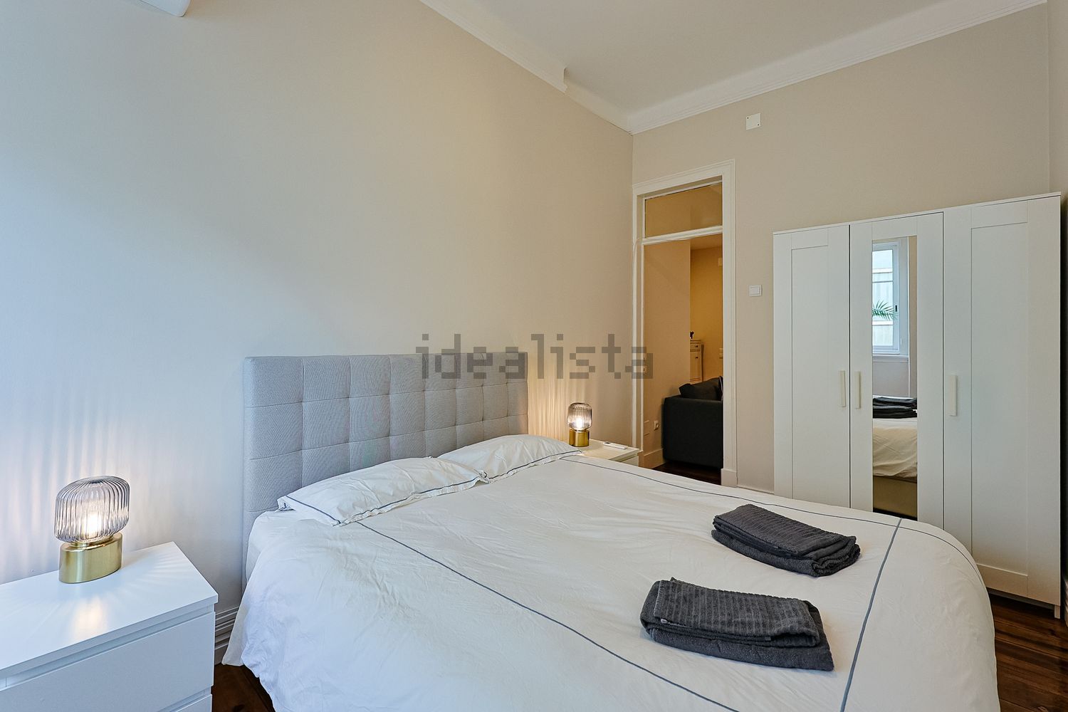 出租公寓 t1在Rua Martins Sarmento - 卧室