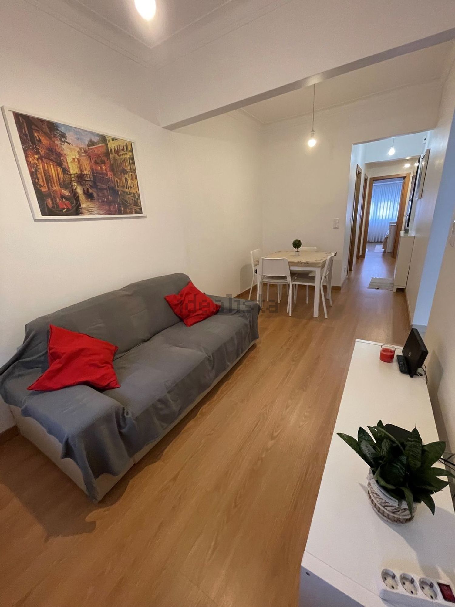 出租公寓 t2在Rua Gonçalo Braga, 1 - 客厅