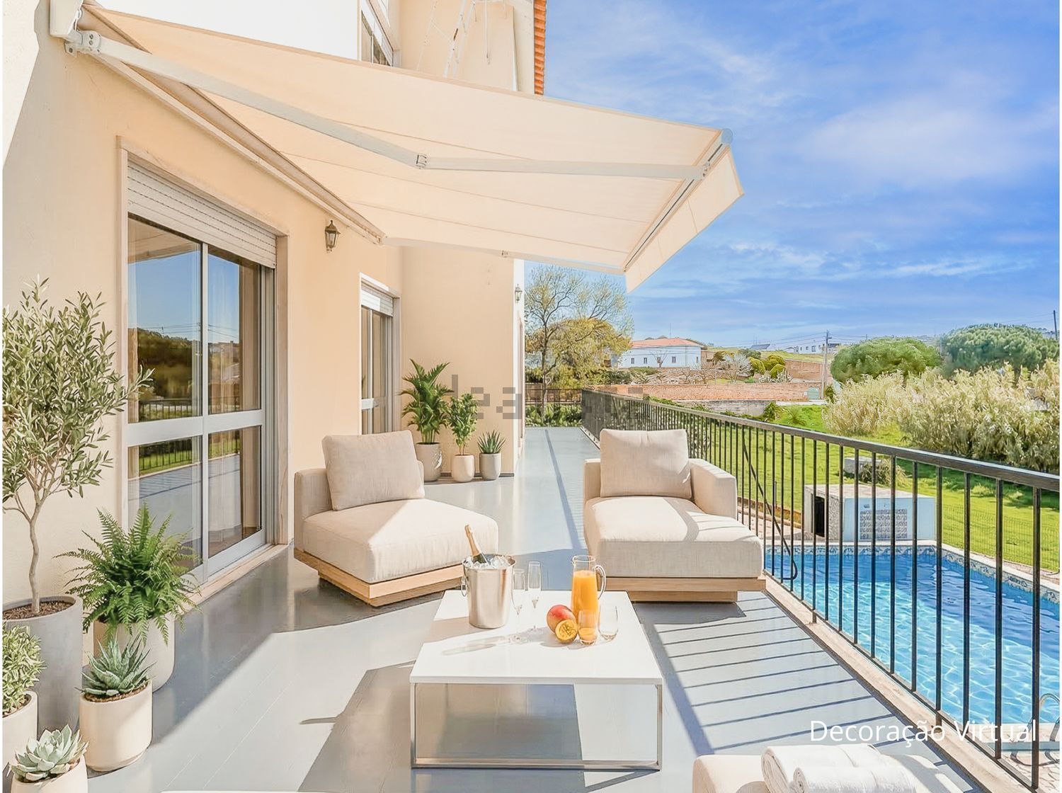 小楼房或独栋别墅出售lapa da serra - 阳台