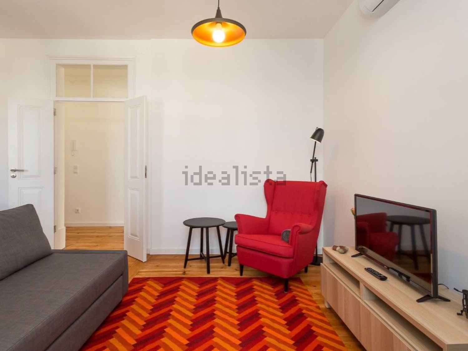 出租公寓 t2在Rua Francisco Rodrigues Ferreira, 7 - 客厅