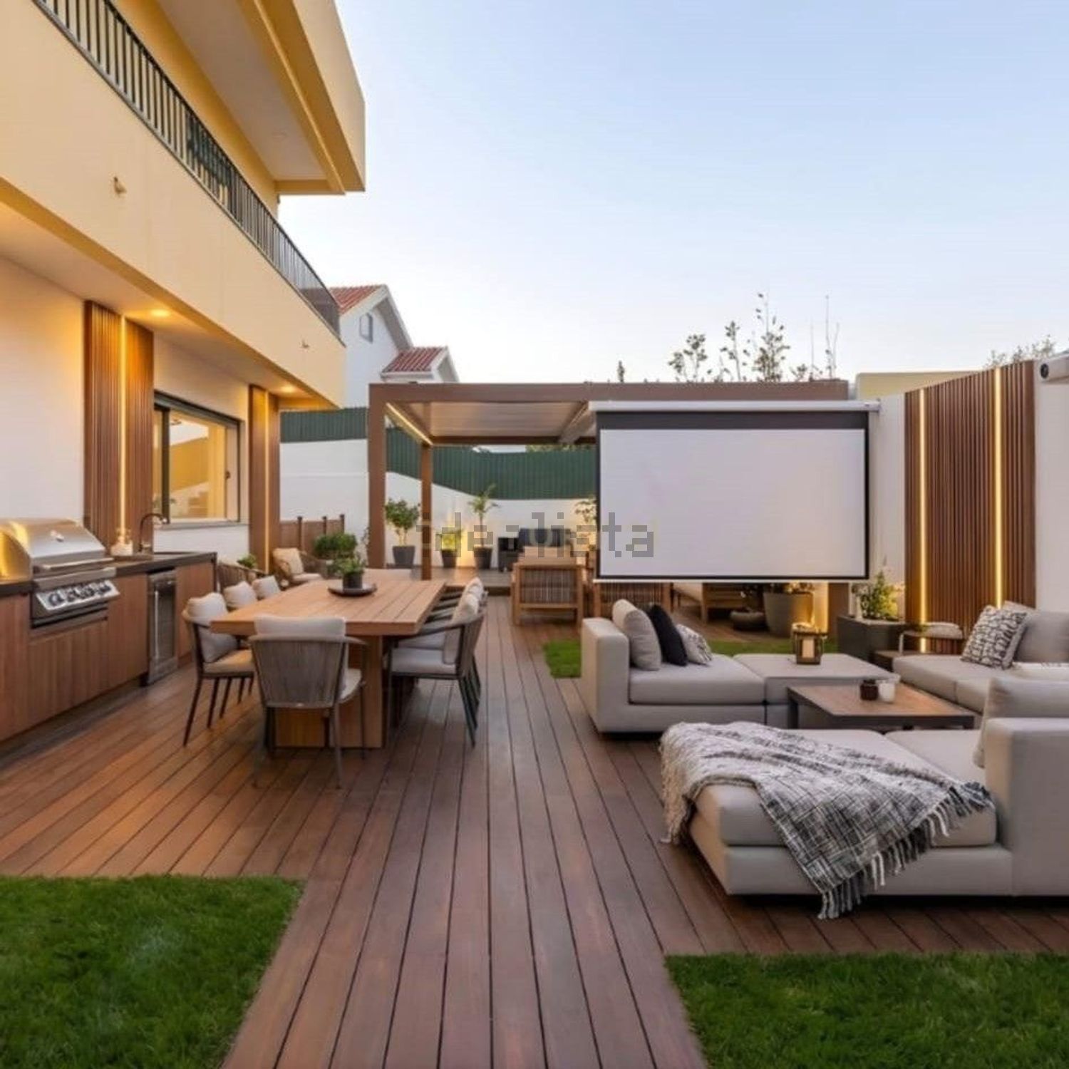 小楼房或独栋别墅出售在Avenida Engenheiro Arantes e Oliveira, 4 - 客厅