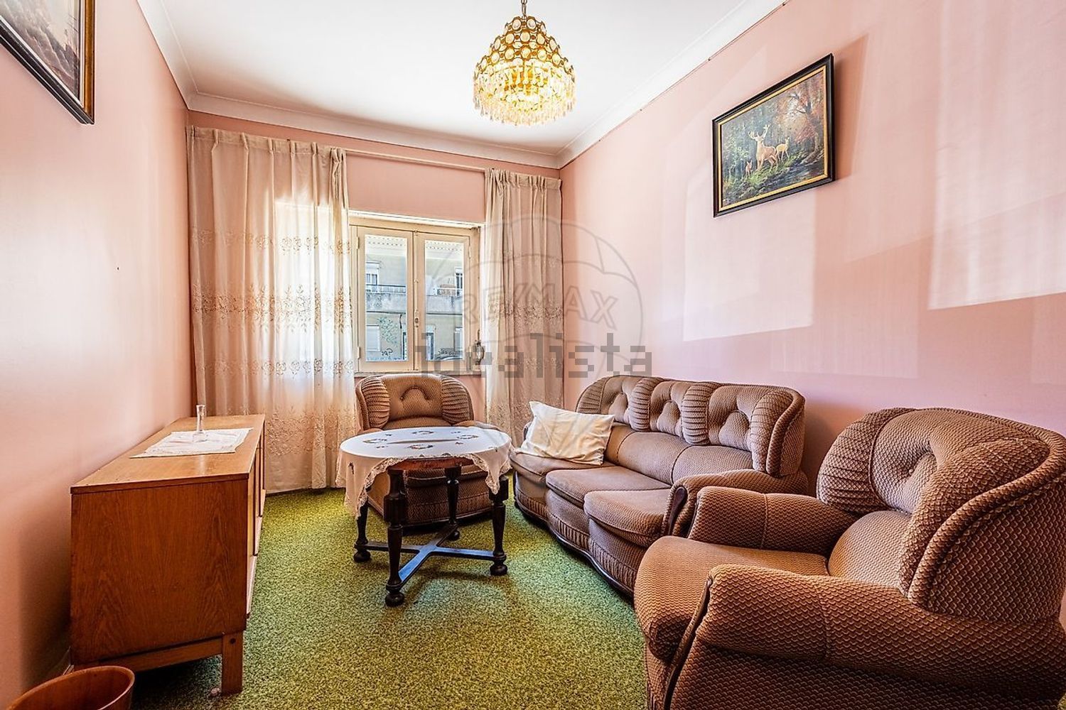 公寓 t3出售在Rua Doutor Emídio Guilherme Garcia Mendes - 客厅