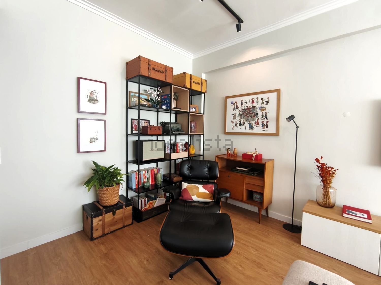 公寓 t2出售在Rua Almeida Garrett - 客厅