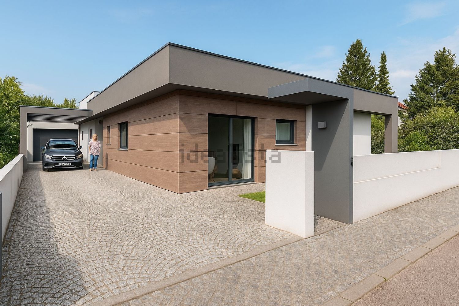 小楼房或独栋别墅出售在Rua Praia de Galapos - 外立面