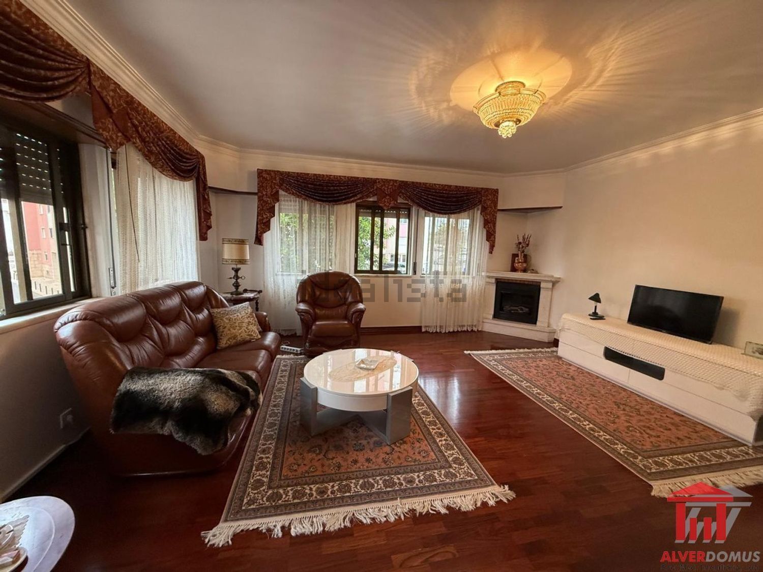 出租公寓 t2在Rua Manuel Martins da Hora - 客厅