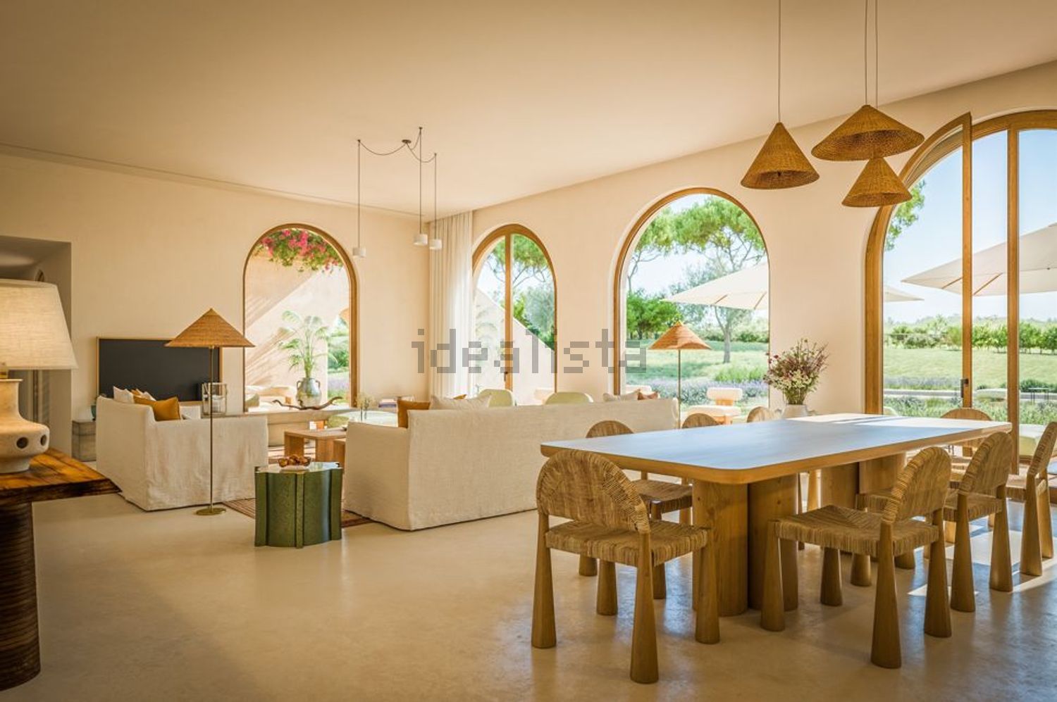 小楼房或独栋别墅出售Ando Living Comporta House Brejinho Água De Sul s/n - 客厅